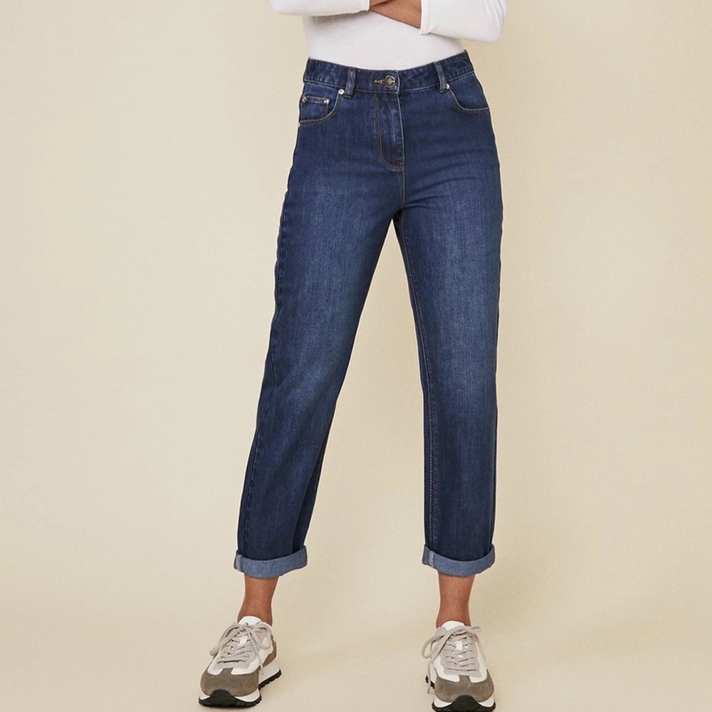 Oasis Jeans Sharp Straight Leg Ruby - image 1